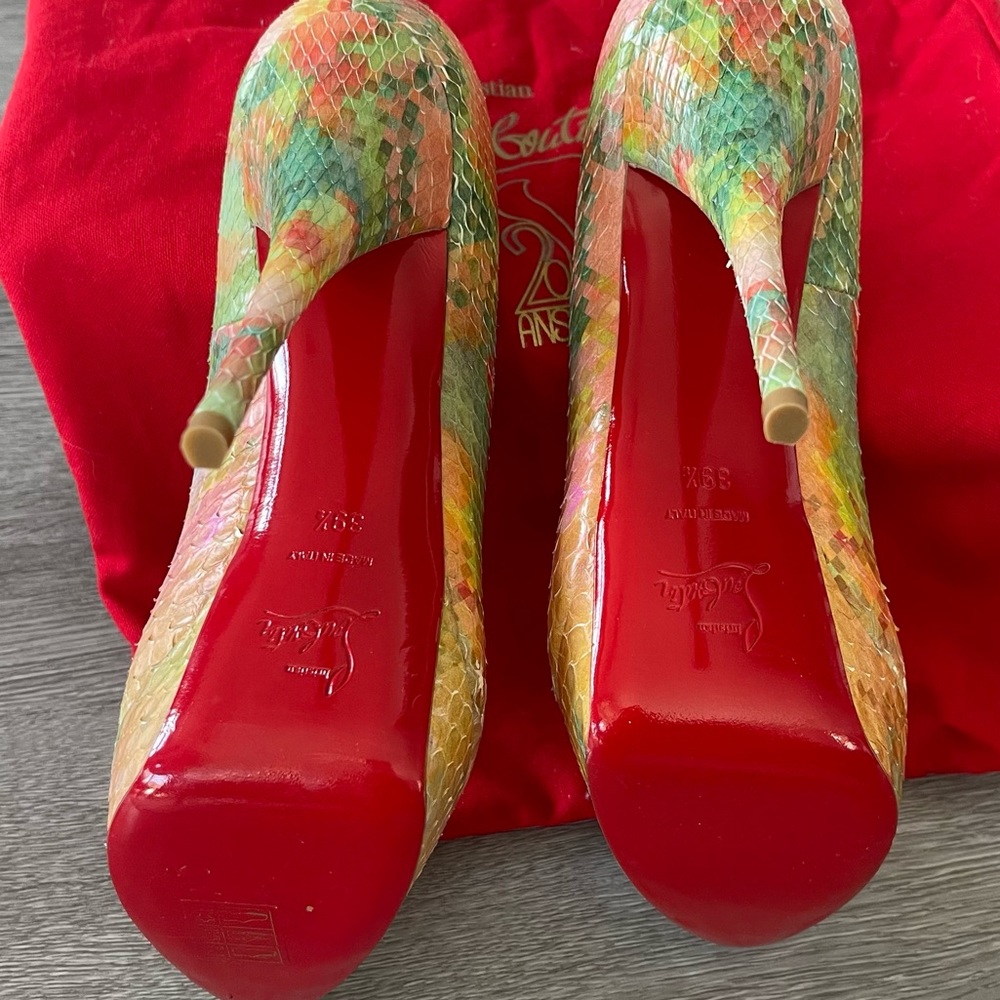 Christian Louboutin Troca Python Pixel - image 4